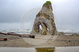 Ruby Beach, Olympic National Park in the U.S. state of Washington