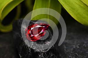 Ruby Gemstone Beauty shot gemstone natural