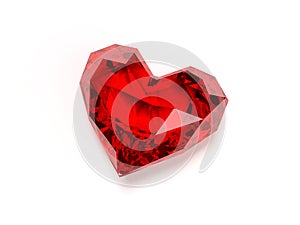 Ruby heart