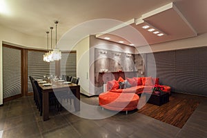 Ruby house - Living room