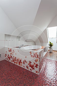 Ruby house - original bath