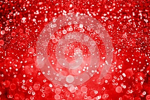 Ruby red Christmas, Valentine Day or New Yearâ€™s glitter background