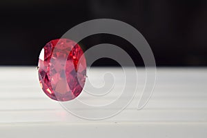 Ruby Is red gem Beautiful by nature For making expensive