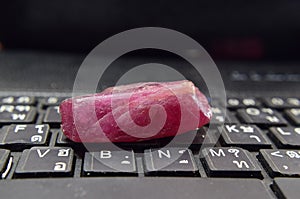 ruby Is red gem Beautiful by nature For making expensive