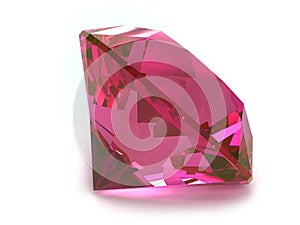 Ruby or Rhodolite gemstone