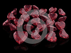 Ruby or Rodolite gemstone