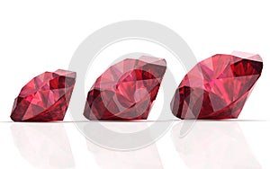 Ruby or Rodolite gemstone