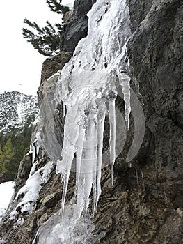 Ruchenkopfe mountains, Bavaria, Germany, wintertime