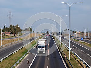 Rudnik interchange of S17 expressway