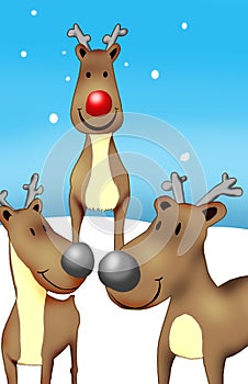 Rudolf and friends photo