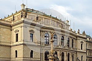 The Rudolfinum Prague, home to the Czech Philharmonic Orchestra