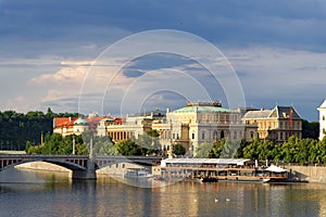 The Rudolfinum Prague, home to the Czech Philharmonic Orchestra