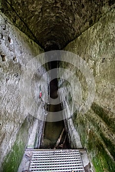 Rudolfâ€™s Water tunnel in Prague, Czech Republic