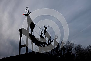 Rudolph Red Nosed Reindeer Ready to Launch photo