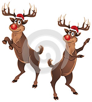 Rudolph The Reindeer Dancing