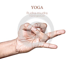 Rudra mudra