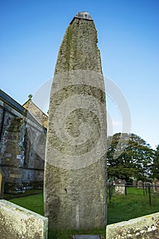 Rudston Monolith, East Yorkshire. The Tallest Prehistoric Single Standing Stone in England