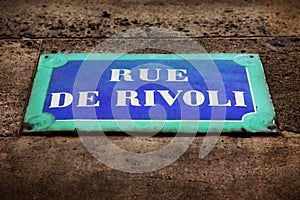 Rue de Rivoli