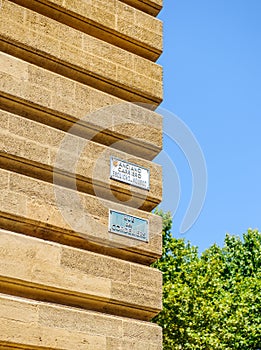 Rue des Cordeliers - French street name photo