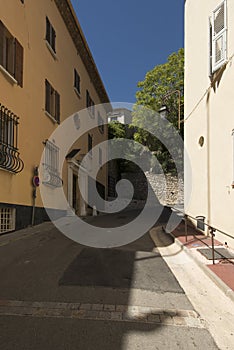 Rue du Mont Chevalier, Cannes, France photo