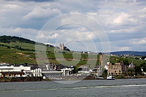 Ruedesheim and Rhine