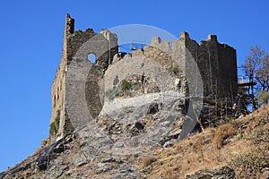 Ruffo castle, Amendolea, Calabria, Italy photo