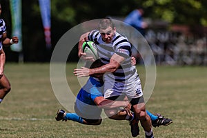 Player Run Tackle Rugby Selborne