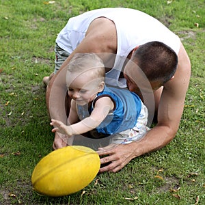 Rugby game