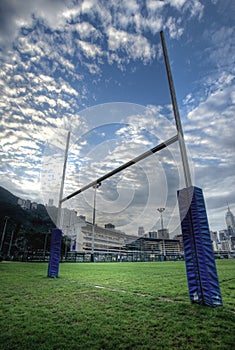Rugby goalposts