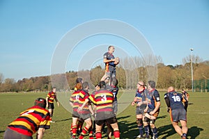 Rugby lineout
