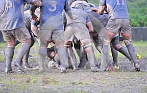 Rugby match.