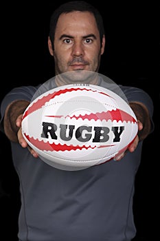 Rugby player photo