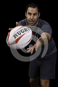 Rugby player photo