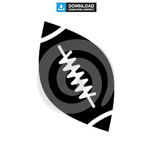 Rugby sport icon or logo isolated sign symbol vector illustration