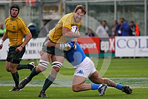 Rugby test match 2010: Italy vs Australia