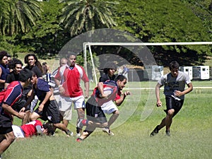Rugby try