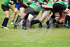 Rugby Union Scrum