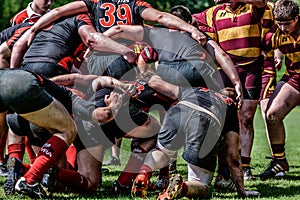 Rugby union scrum