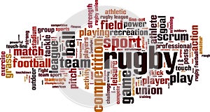 Rugby word cloud