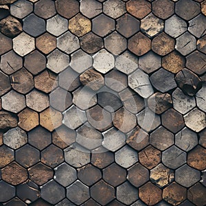 Rugged background, design seamless pattern