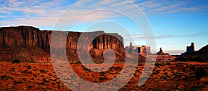 Rugged and Barren Monument Valley Arizona USA Navajo Nation