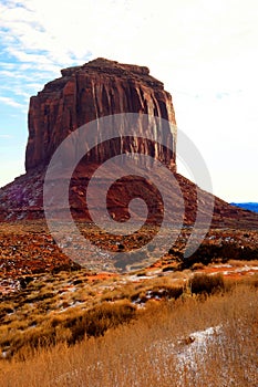 Rugged and Barren Monument Valley Arizona USA Navajo Nation