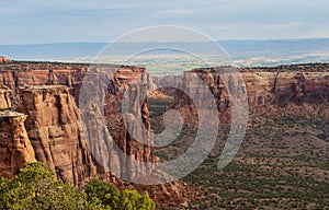 Colorado National Monument Scenic Landscape