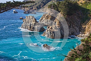 Rugged California Coast Landscape