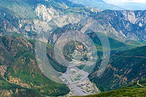 Rugged Chicamocha Canyon