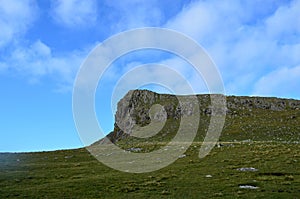 Rugged Cliffs and Landscape on Skye Scotland