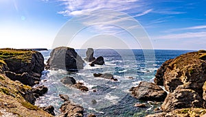 Rugged Coastline at Belle Ile, France