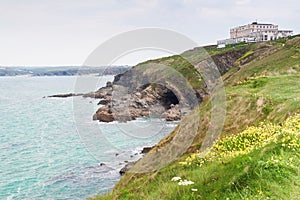 Rugged Cornish coastline,Cornwall, UK