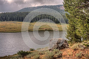 Rugged Country in Rural Wyoming during Summer