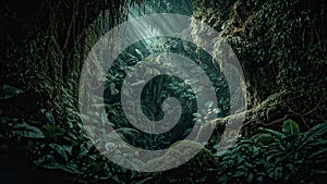 Hidden Cave Interior